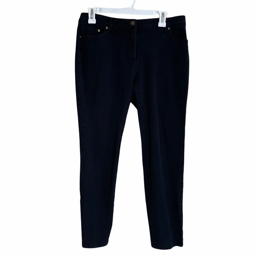 Chico’s Black 5 Pocket‎ Stretch Jeans Size 8 - Picture 5 of 6